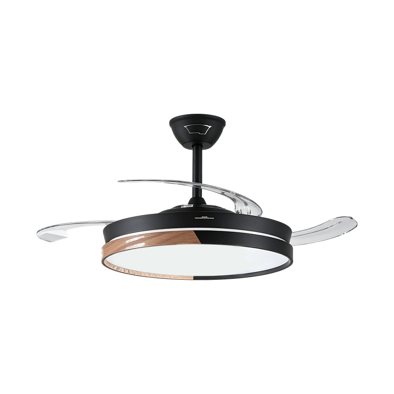 Lampu Kipas Ditarik Butir Kayu Pedesaan Lampu Kipas Ditarik Butir Kayu Pedesaan