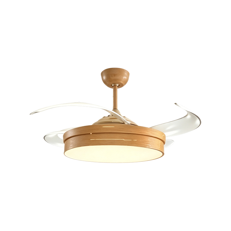 Lampu Kipas Ditarik Butir Kayu Pedesaan Lampu Kipas Ditarik Butir Kayu Pedesaan