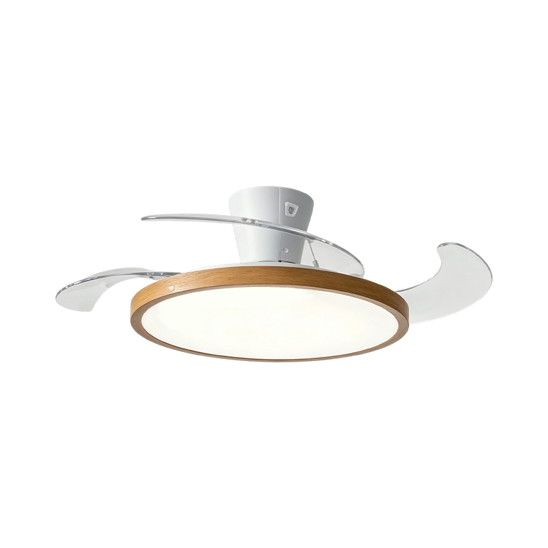 Lampu Kipas Ditarik Butir Kayu Pedesaan Lampu Kipas Ditarik Butir Kayu Pedesaan